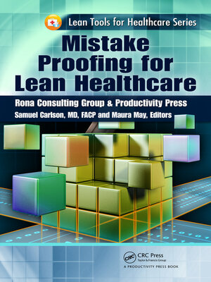 cover image of Mistake Proofing for Lean Healthcare